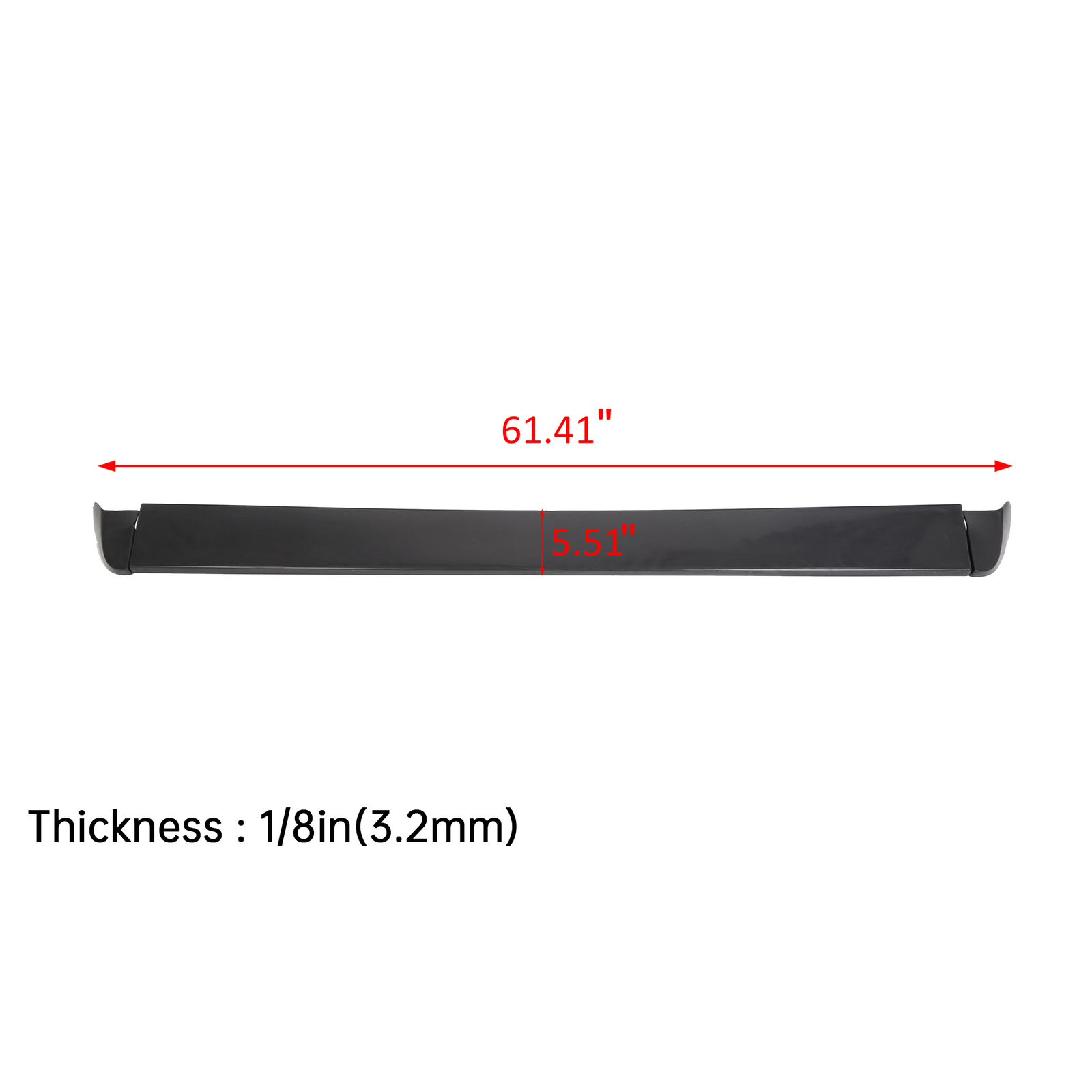 Tailgate Spoiler Wing For 1999-2006 Chevy Silverado Sierra 1500