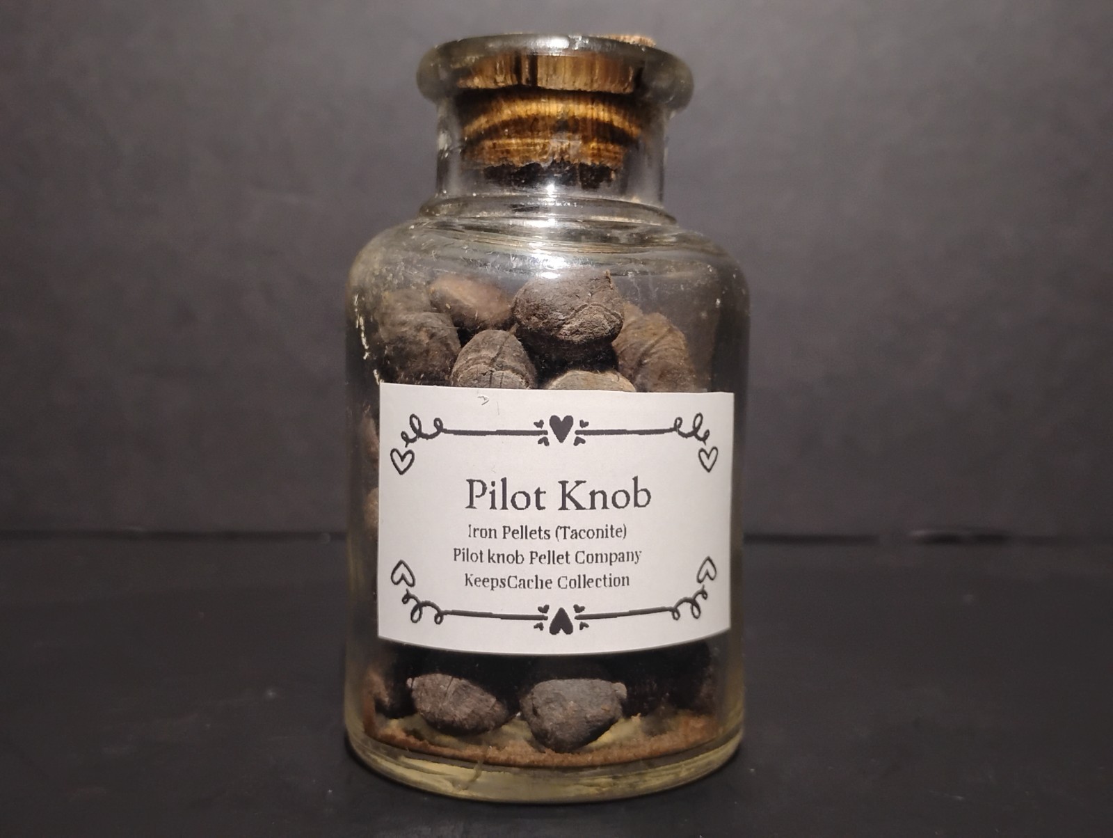 Vintage Pilot Knob Pellet Co. Iron Pellets - Missouri Mining History -...