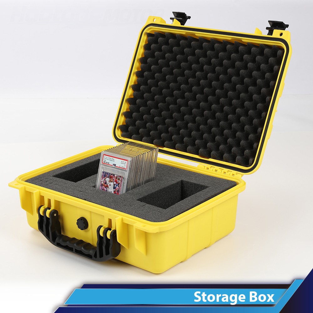 50CT/150CT Weatherproof Graded Card Storage Box Case Slab Holder & Protector New