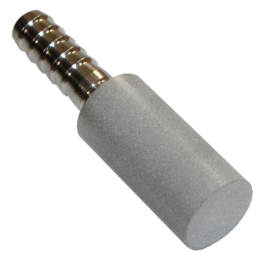 Carbonating Stone with 1/4" Barb, 2 micron