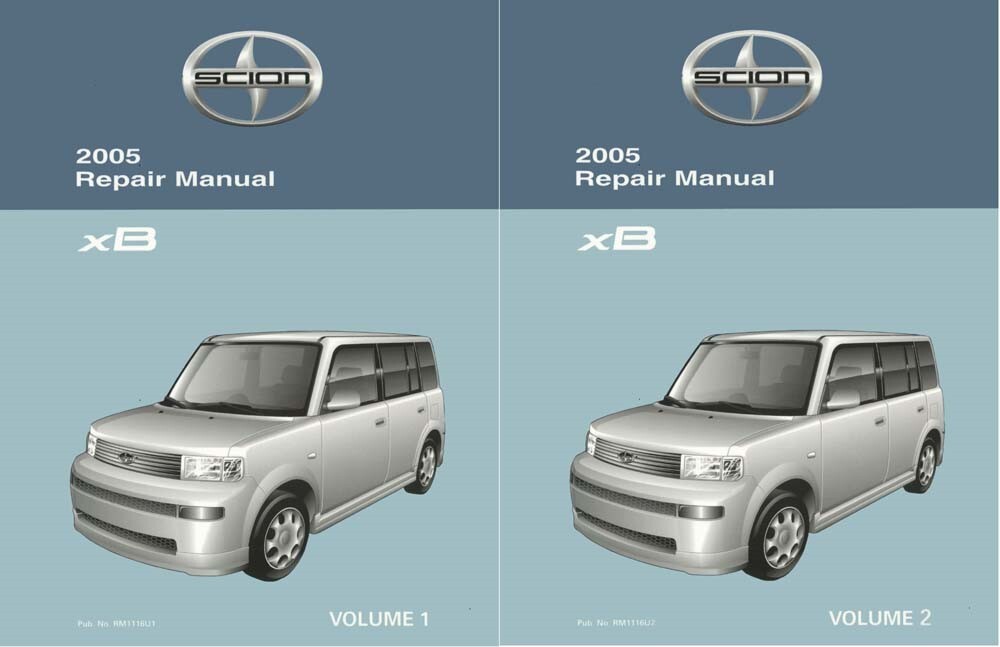 2005 Scion XB Factory Shop Service Manual