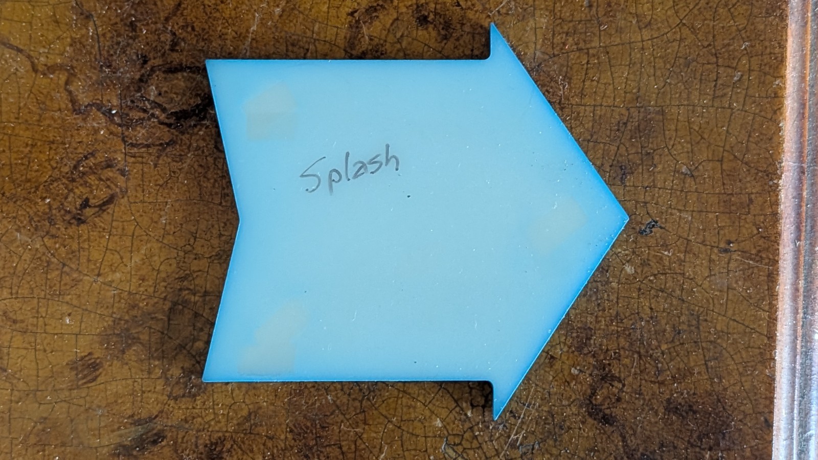 Rare Vintage Disneyland Park Used Splash Mountain Fast pass Sign + Signage