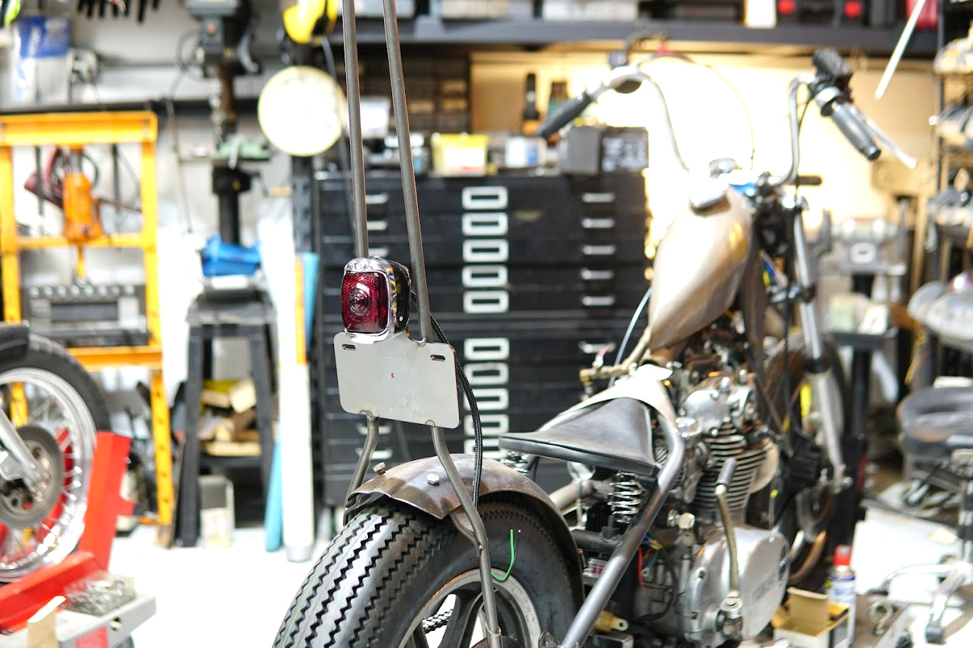 40-53 Chevrolet Truck Taillight 12V for Custom Motorcycle Harley Chopper Bobber