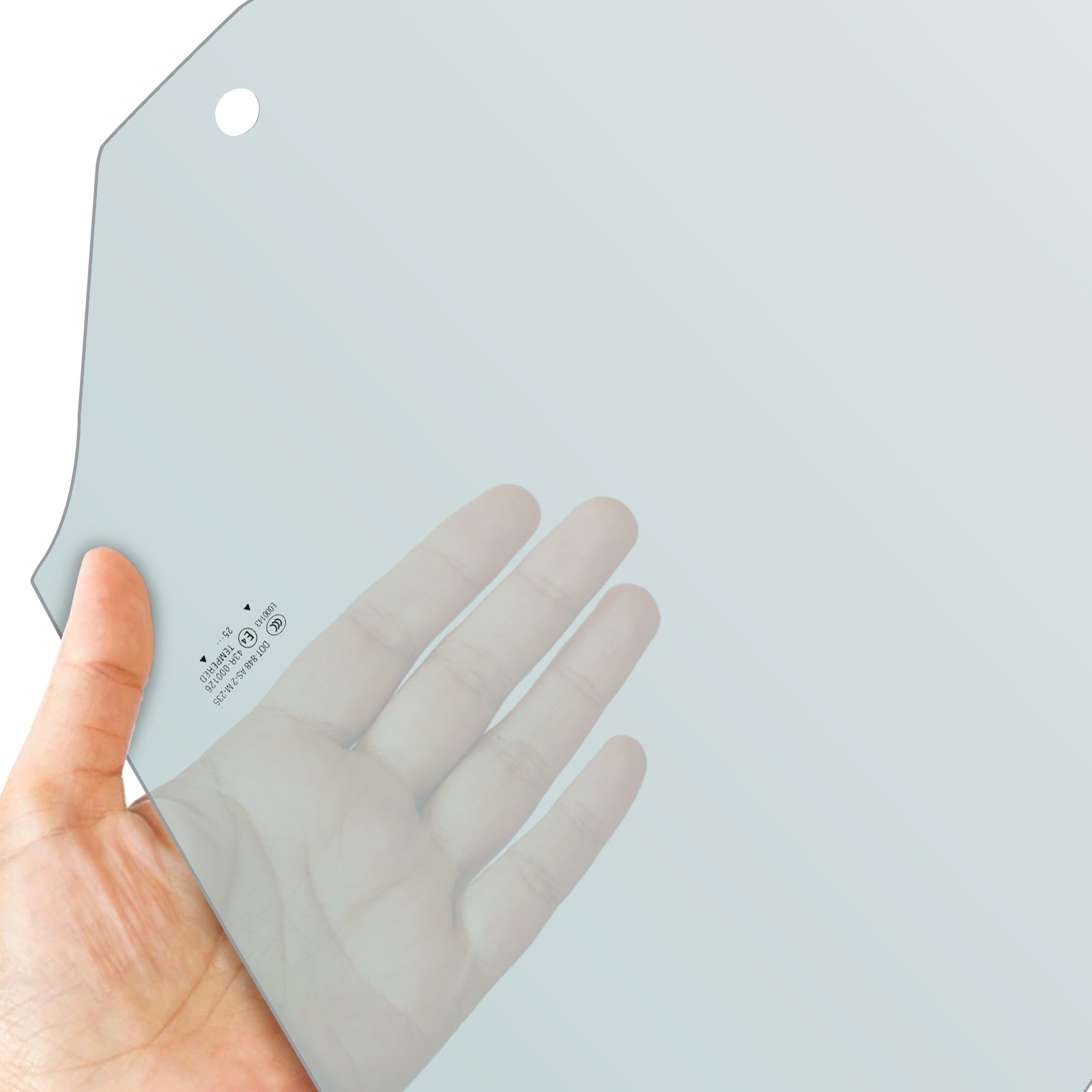 Fits 2020-2025 Tesla Model Y Driver Left Side Front Door Window Glass Tempered