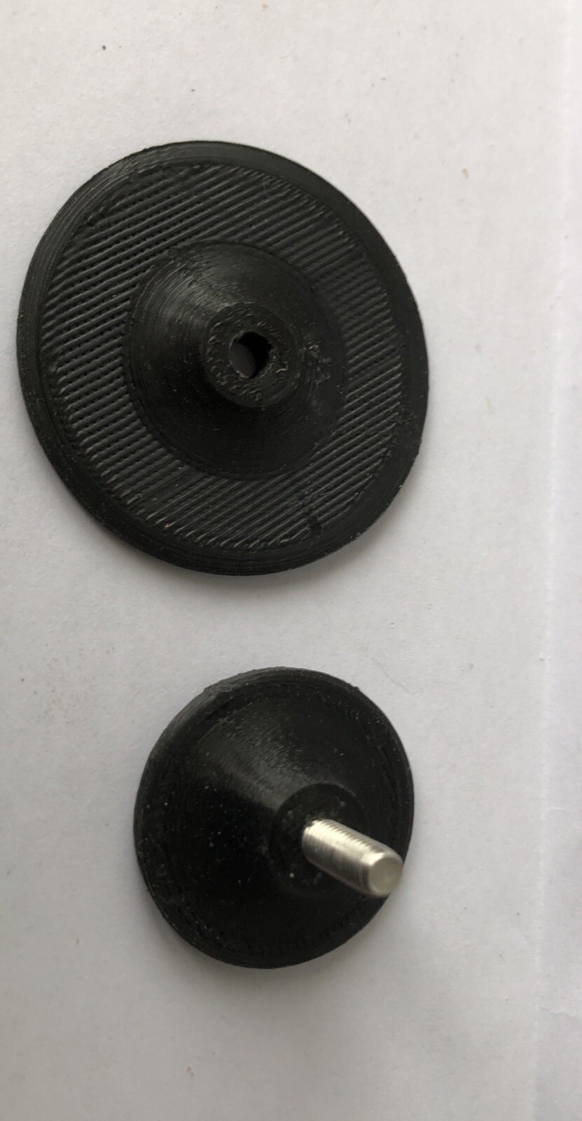 Morse code Navy Style Knob