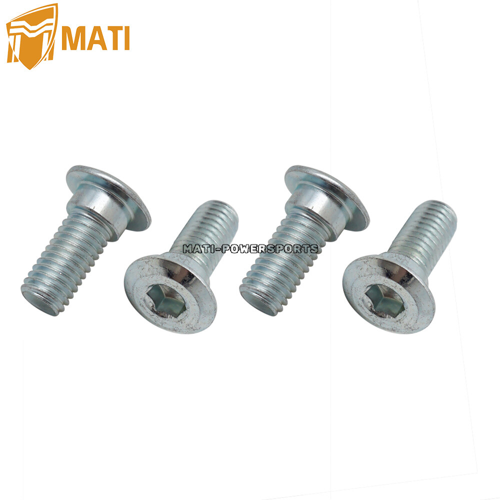 Rear Brake Disc Rotor W/Bolts for Suzuki LT-Z400 LTZ400Z Quadsport Z400 2003-14