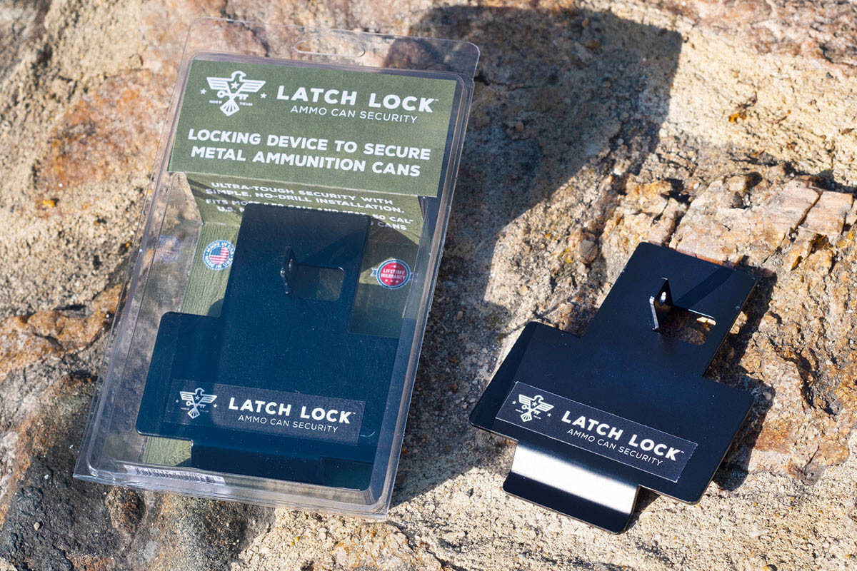 LATCH LOCK ammo can security locking device (w/ No Lock) for .50 cal and Fat 50