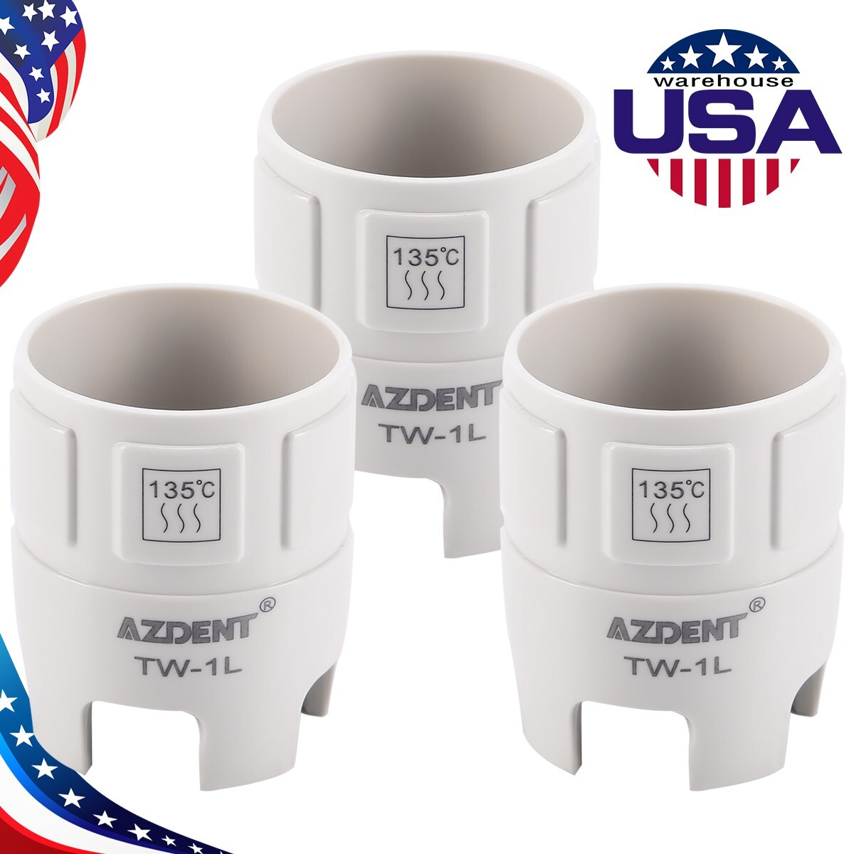 5X Dental Ultrasonic Piezo Scaler Tips Torque Wrench Key for NSK EMS SATELEC DTE