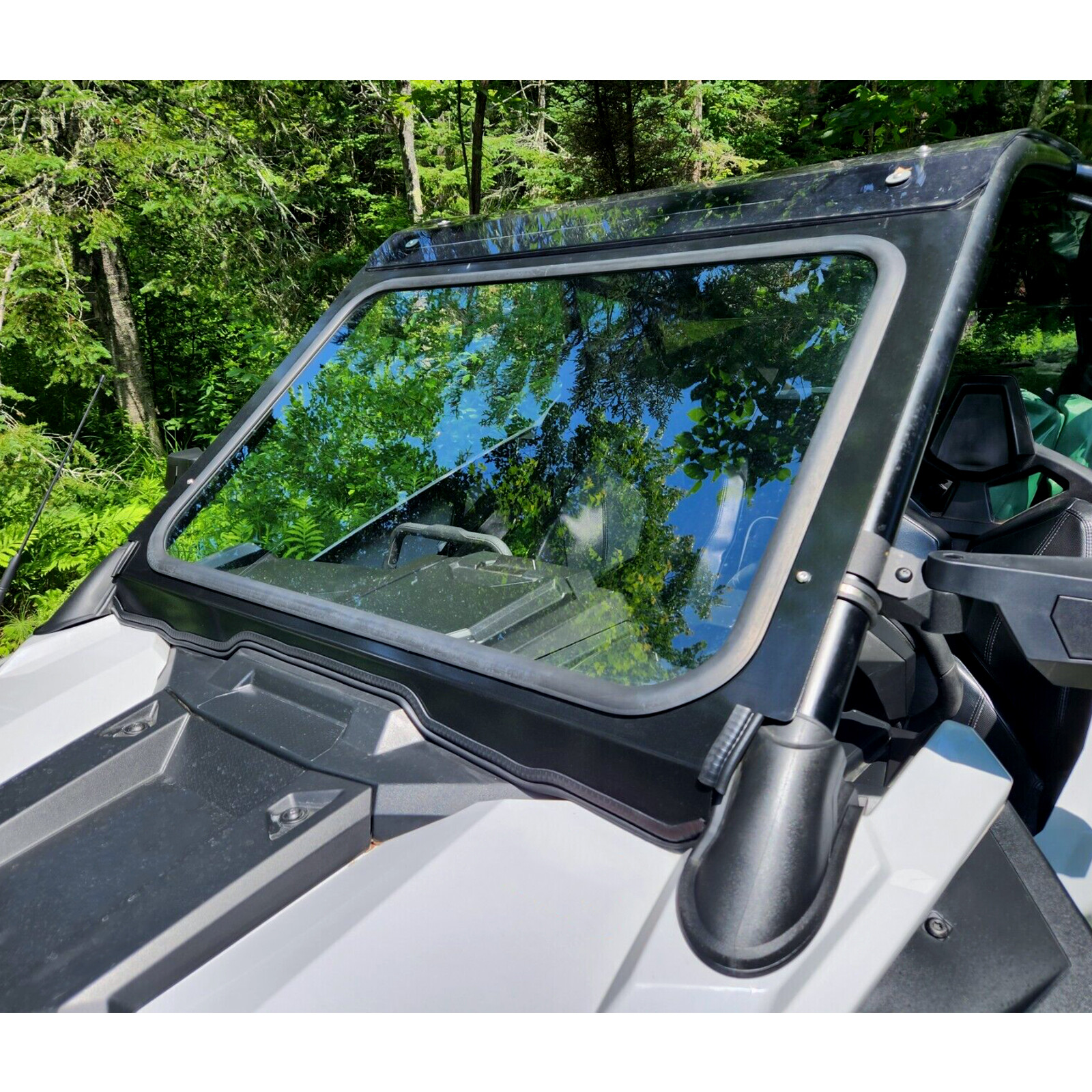 Full Glass Windshield Aluminum Frame For 20-24 Polaris RZR Pro XP 2 and 4 seat