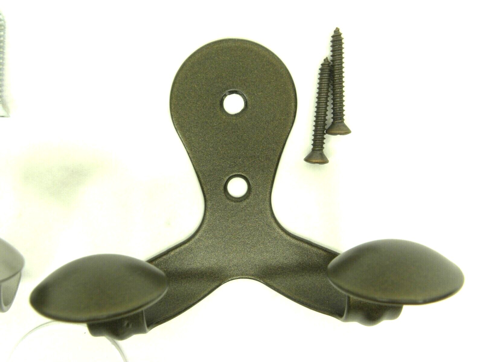 4 Pieces- FENIX Smart Hook Double Garment Friendly Clothes Coat Towel 2-Hooks