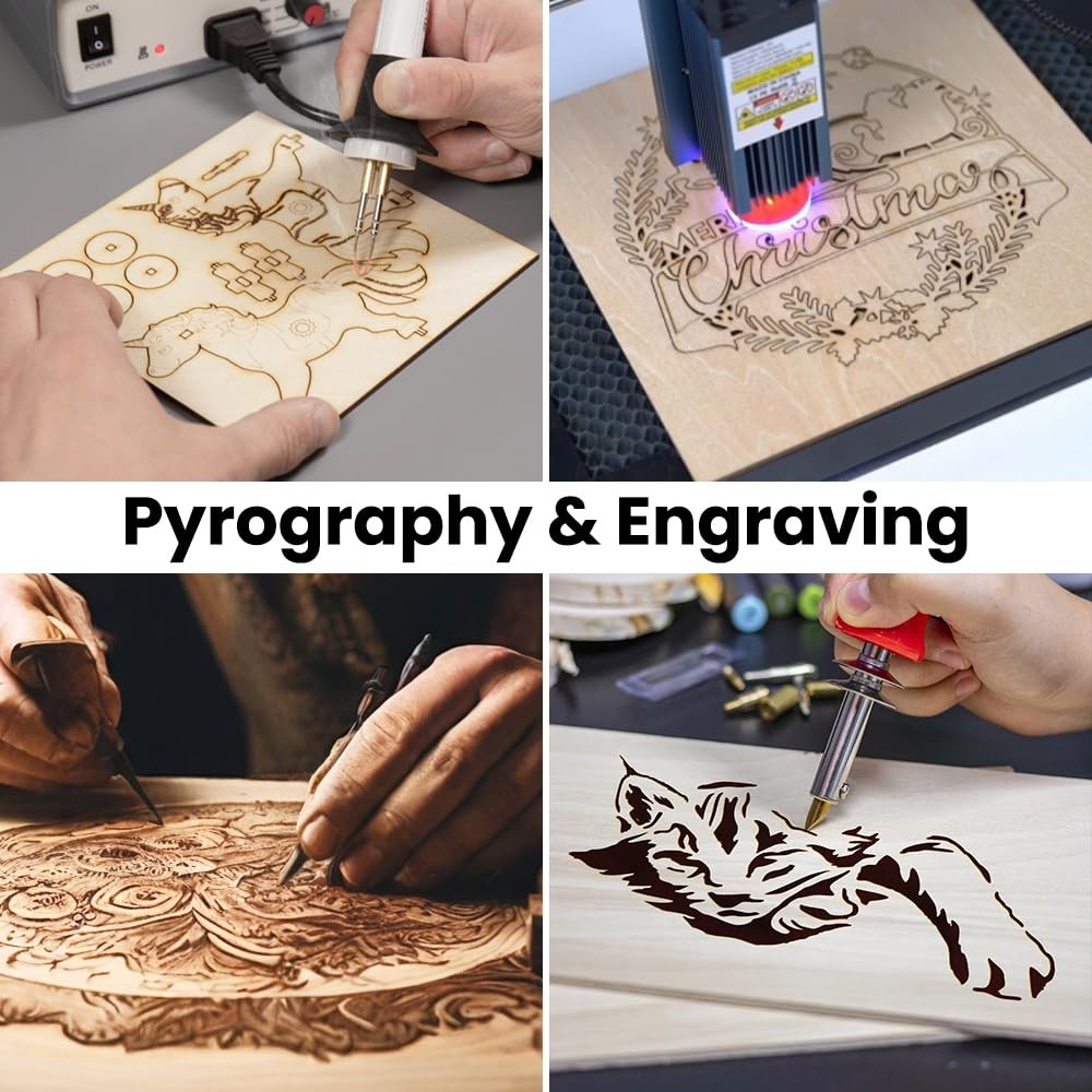 6 Pack Basswood Sheets 12x12x1/16in Unfinished for Laser Cutting Crafts Models