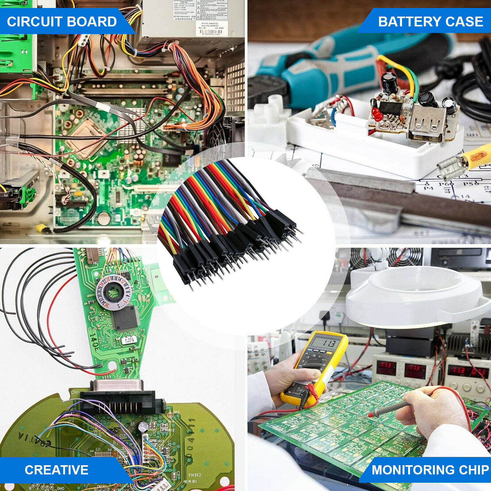 Dupont Cable Jumper Wire 10 20 30 cm F-M F-F M-M USA