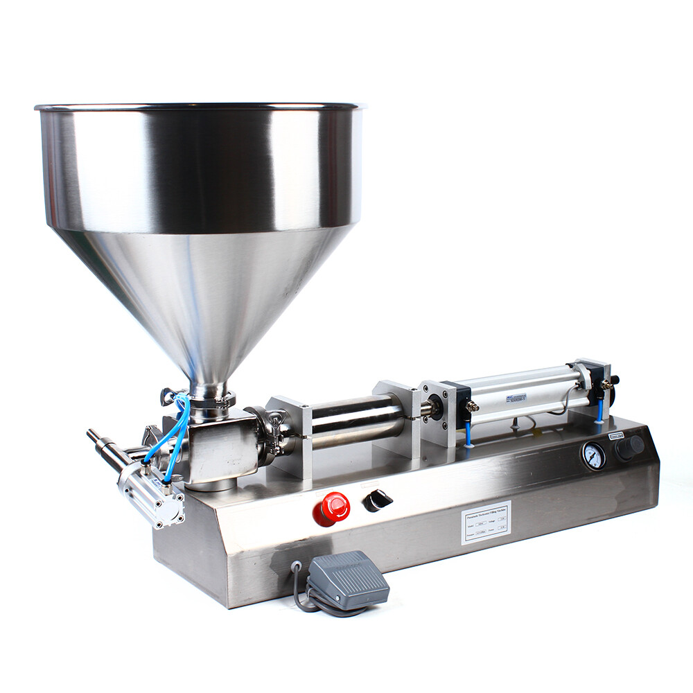 50-500ml Semi-automatic Pneumatic Liquid Filling Machine Paste Shampoo Filler