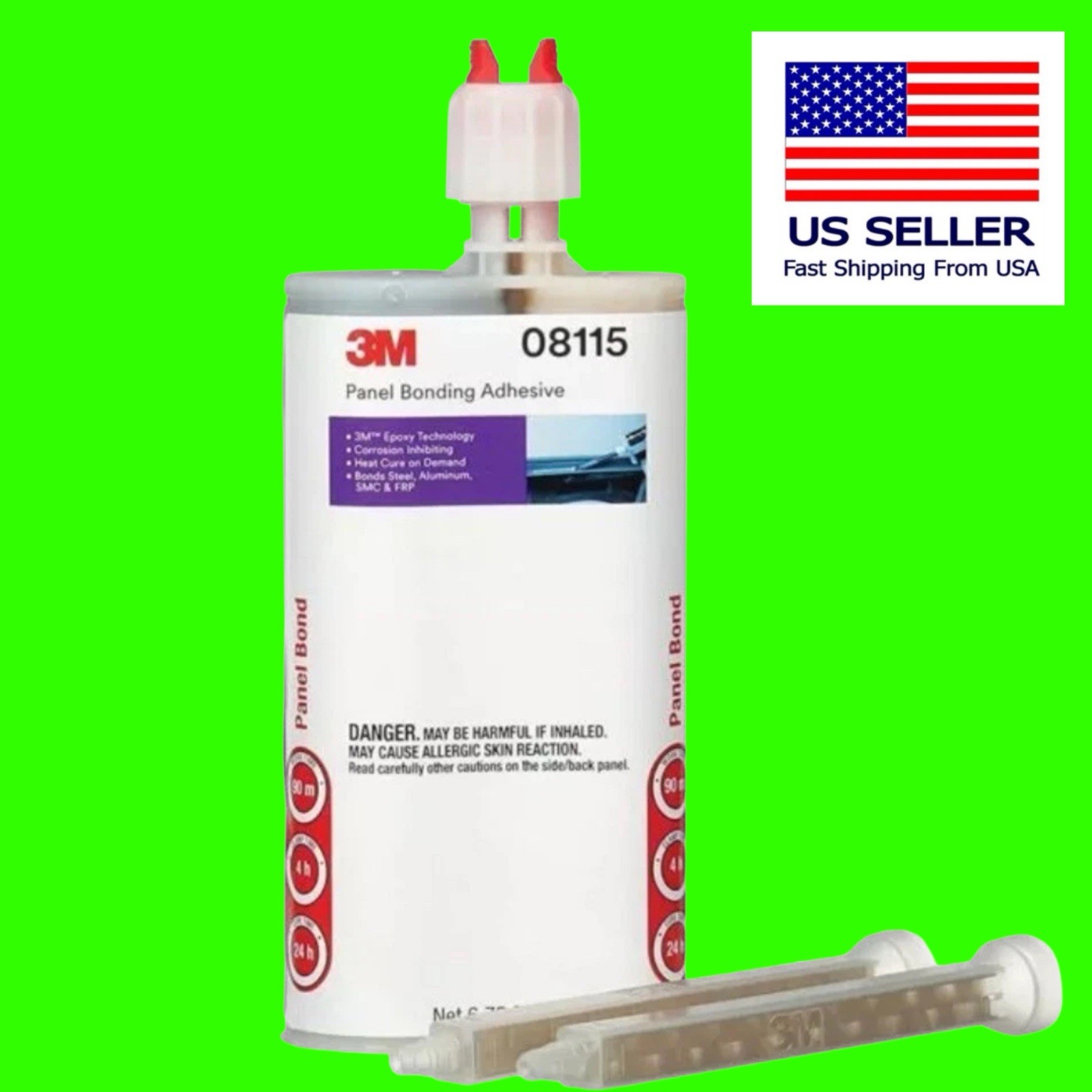 3M 08115 Panel Bond Adhesive 8115 Glue Rivet Metal Aluminum Truck FRESH STOCK💥