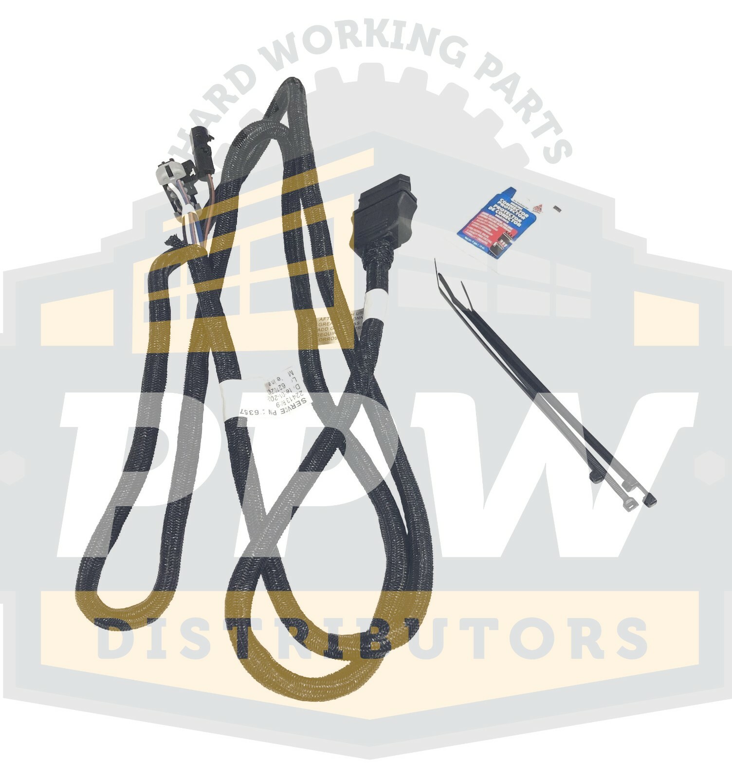 26357 22413 Western Fisher Blizzard 11 Pin Vehicle Side Light Harness