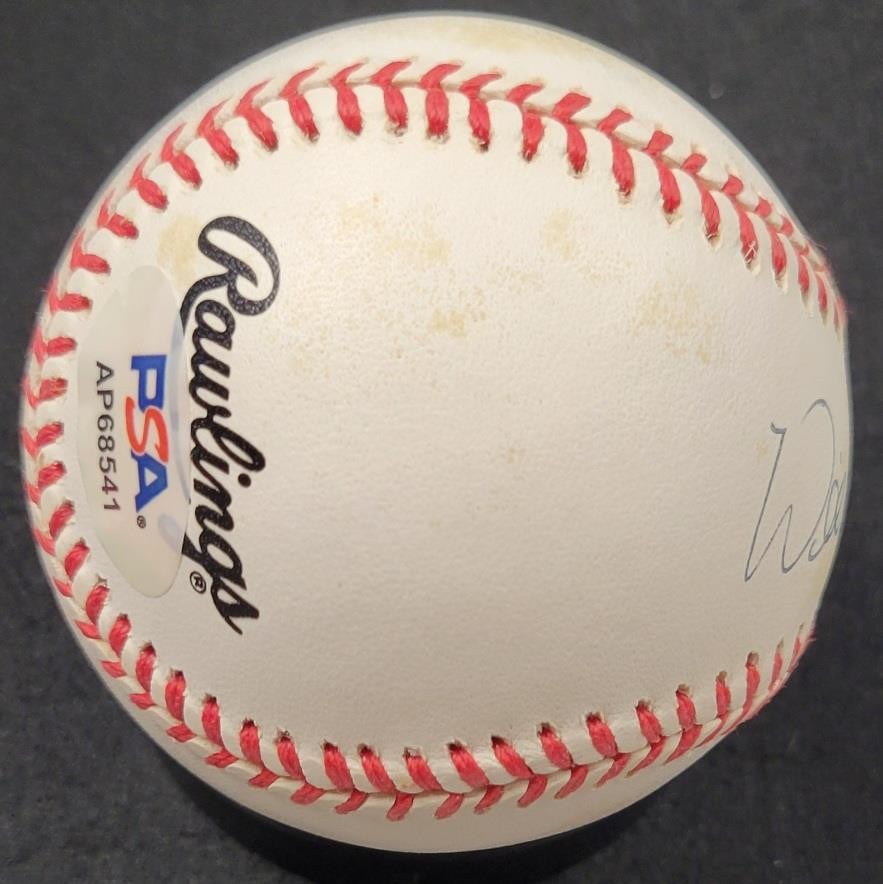 Willie McCovey signed NL National League Baseball autograph ~ PSA Sticker