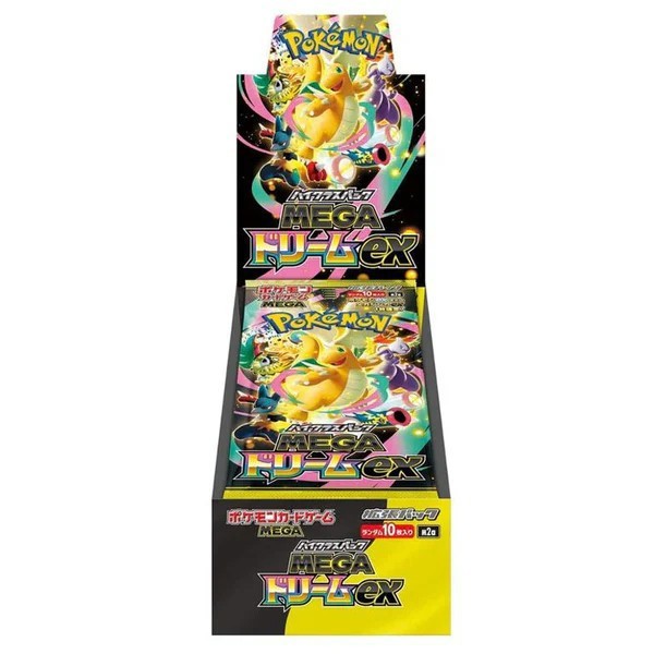 Pokemon MEGA Dream Ex Sealed Booster Box With Shrink M2a Japanese ‘IN STOCK’card
