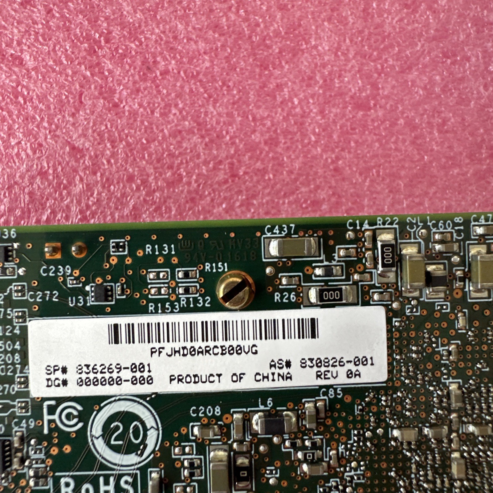 HPE 836269-001 830826-001 Smart Array P408i-p SR 12G SAS Modular Controller