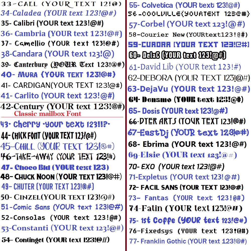 Custom Personalized Vinyl Lettering Name Decal Sticker Car Window Tumbler Flask