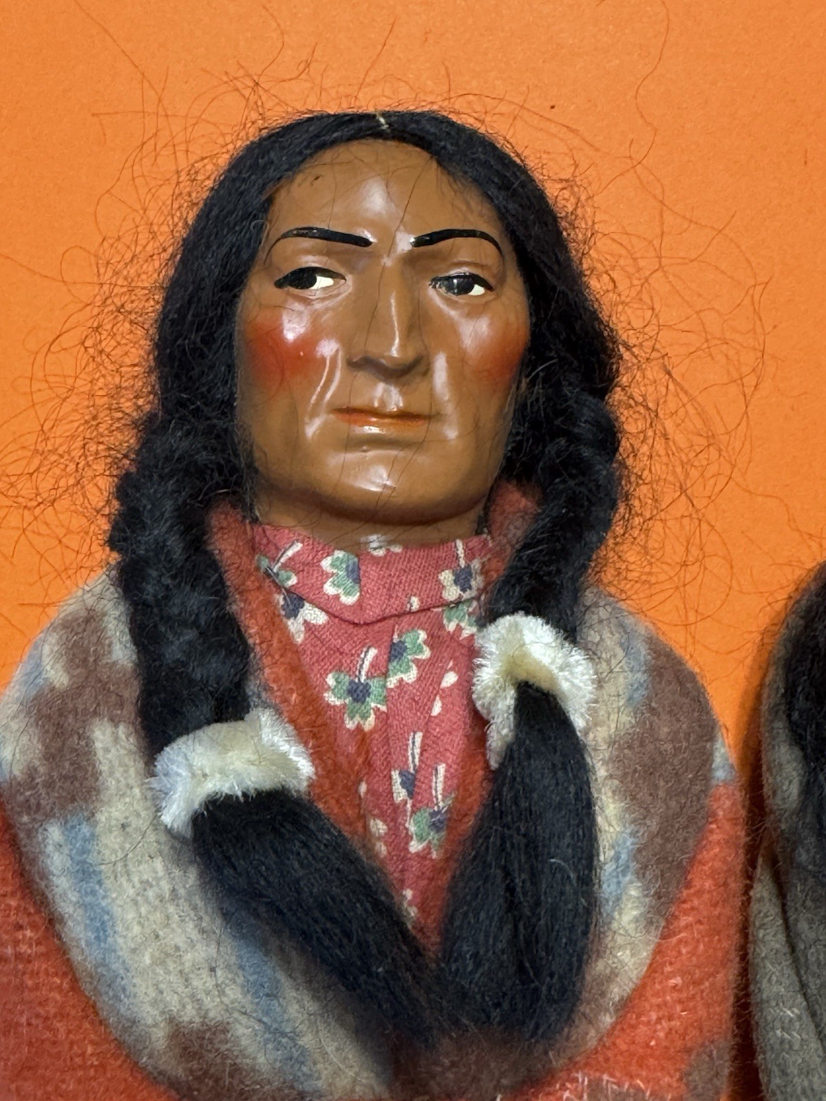 Vintage Skookum Native American Indian Dolls - Chief & Squaw