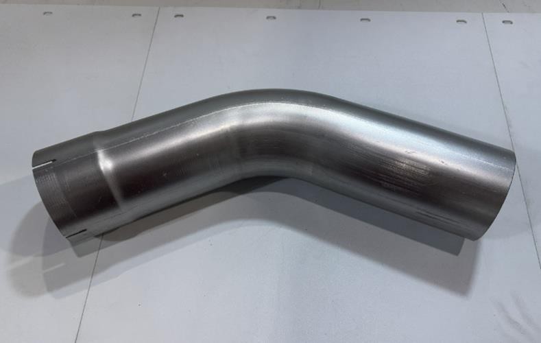 5" ID/OD Aluminized Steel 45 Degree Exhaust Elbow Pipe Mandrel Bend 8 " Long Leg