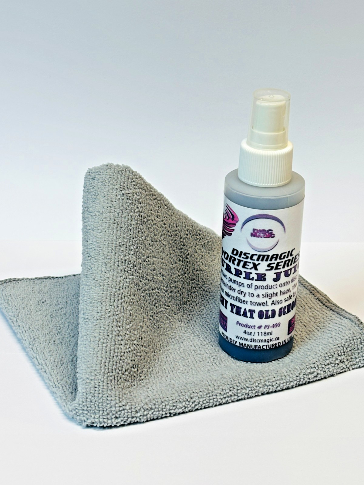PURPLE JUICE! The Legendary Disc Cleaning Spray from Discmagic! Now in 4oz !
