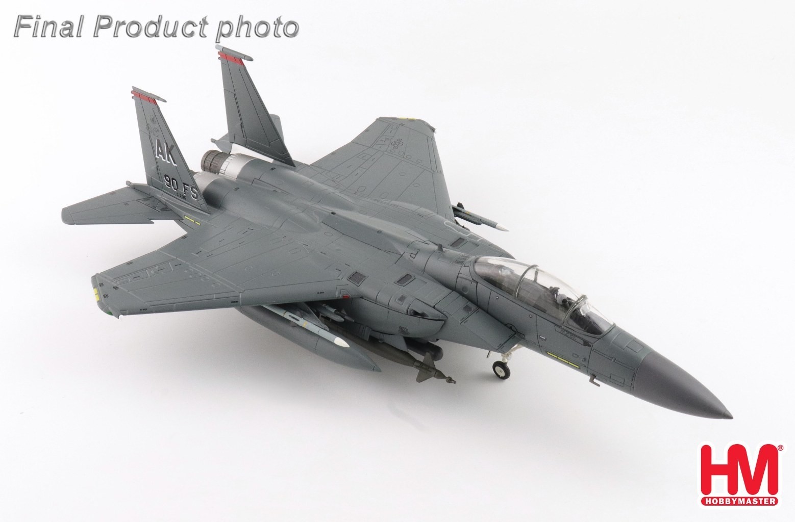 Hobby Master 1/72 F-15E Strike Eagle USAF 3rd WG, 90th FS Pair-O-Dice HA4576