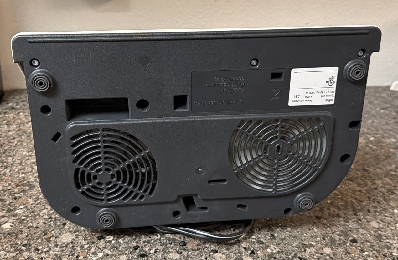 Braun Combimax 650 Food Processor 14 Speed K650 Motor Base Only Great Condition