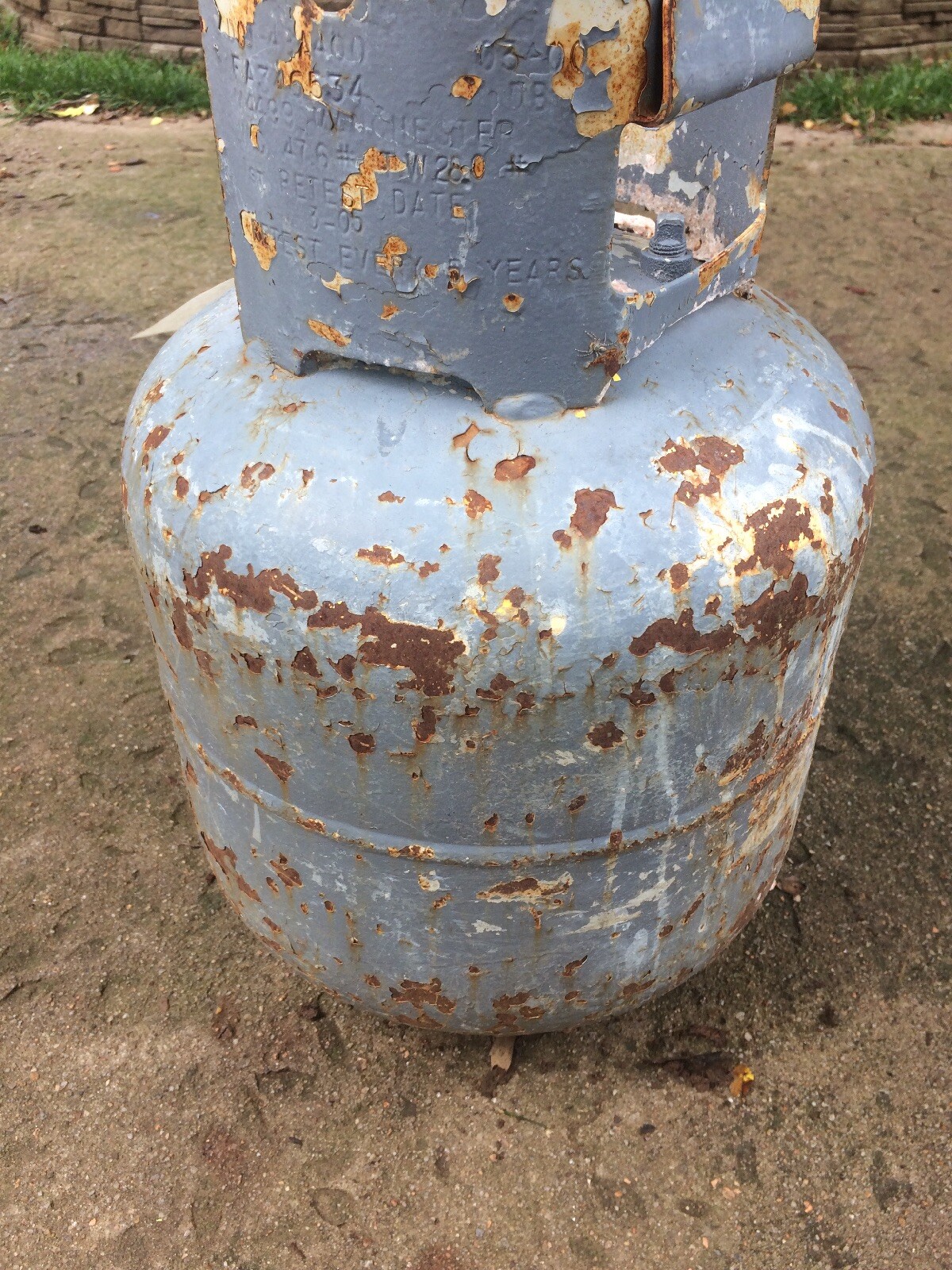 Refrigerant Recovery Reclaim Cylinder Tank - Used