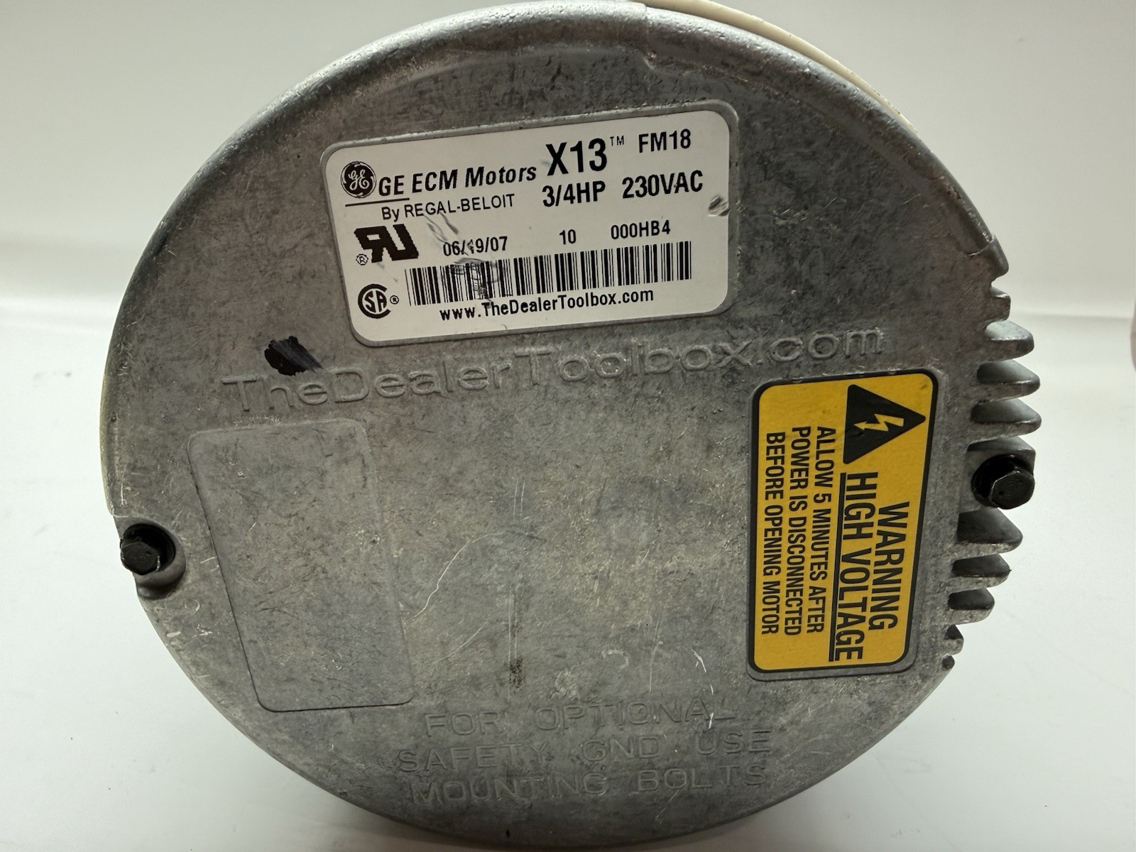 GE Genteq ECM X13 3/4HP Blower Motor 51-101920-01R-02 5SME39NXL027A 51-101920-00
