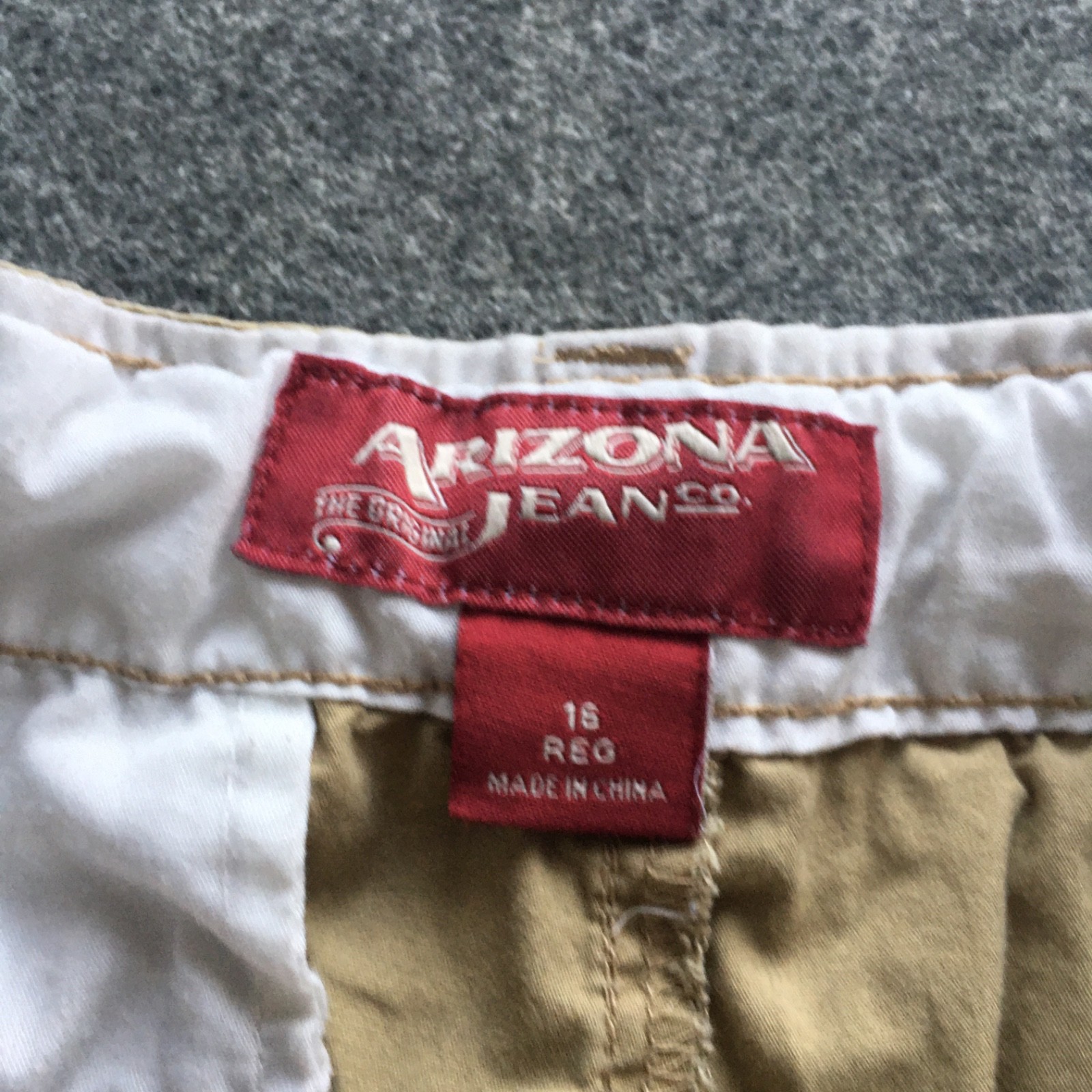 Boy Size 16 Clothing Lot 3x Shorts Summer Khaki Plaid Cargo Outdoor Preppy