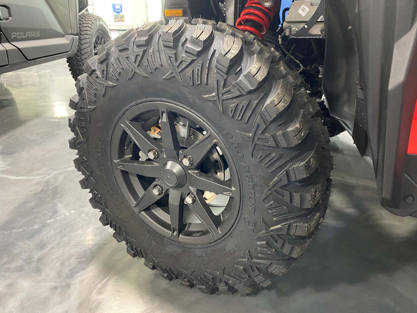 2020-2025 Polaris General XP 1000 OEM Black Rim 15" Wheel 1523150-744