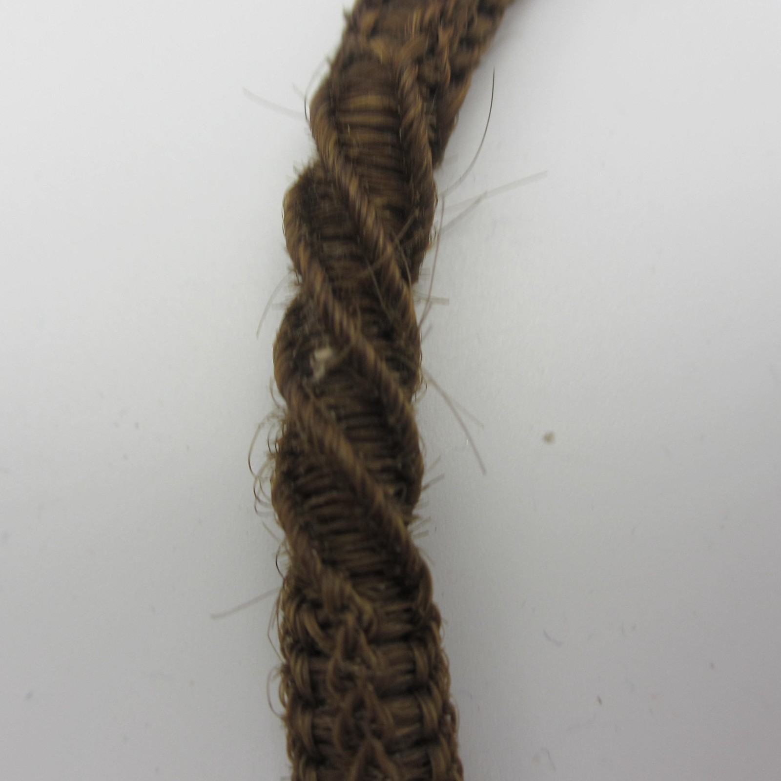 Vintage Watch Chain Mourning Hair T Bar READ