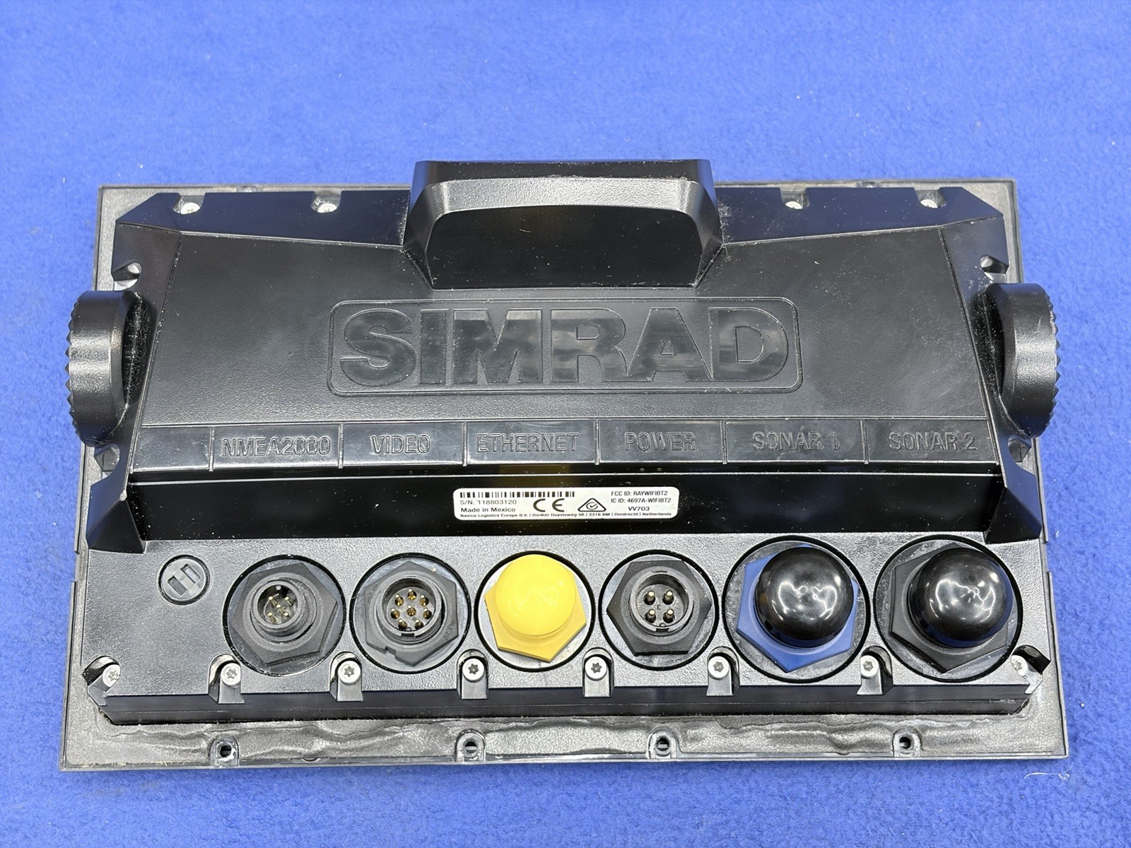 Simrad / Mercury Vessel View 703 7” Multifunction Engine Monitor Display