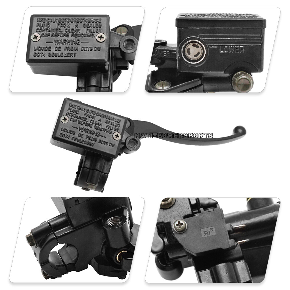 Front Right Brake Master Cylinder for Honda Rubicon 500 TRX500FA/TRX500FGA 01-04