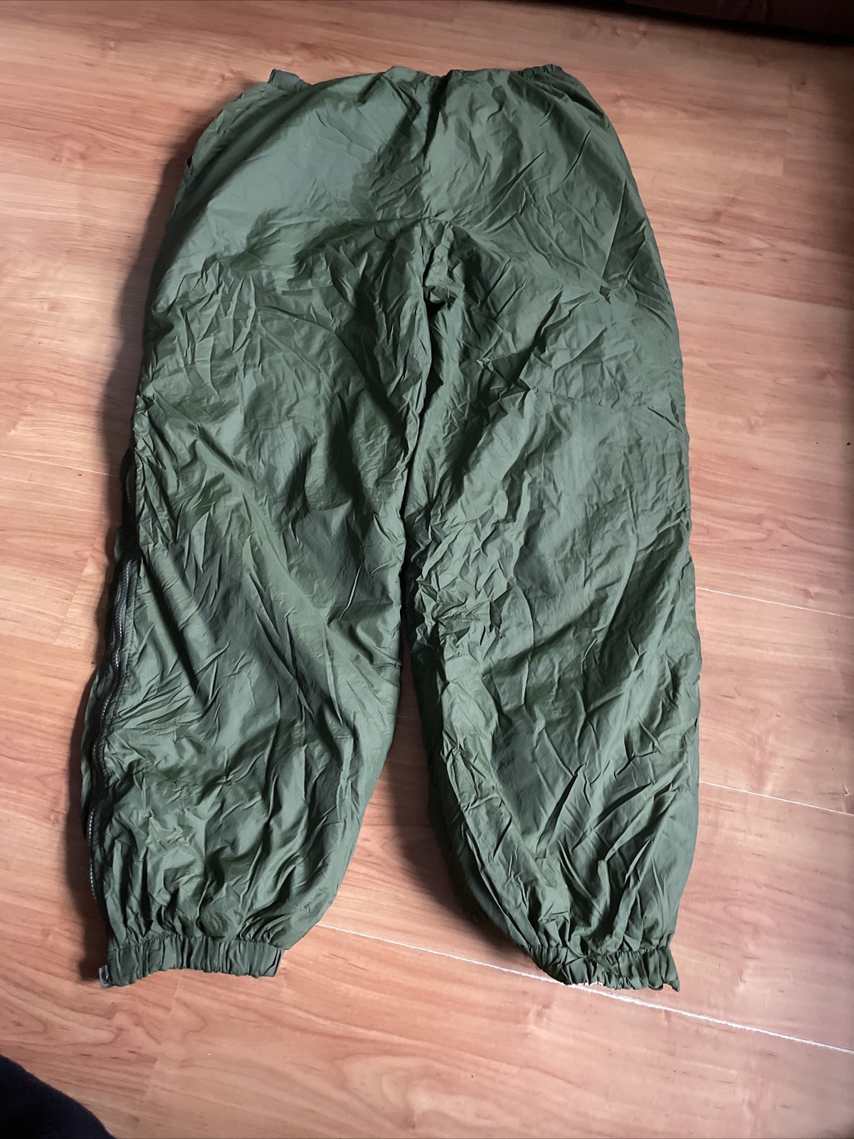 British Army Issue Thermal Softie ECW Trousers Size L Reversible Olive/ Sand