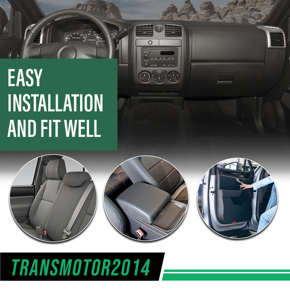 Fit For 2004-2012 Chevy Colorado GMC Canyon Center Dash Radio Vent Bezel Gray