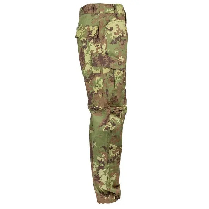 Italian Vegetato Camo Rip Stop field pants, 35-36x32, NOS cd.,free U.S. shipping