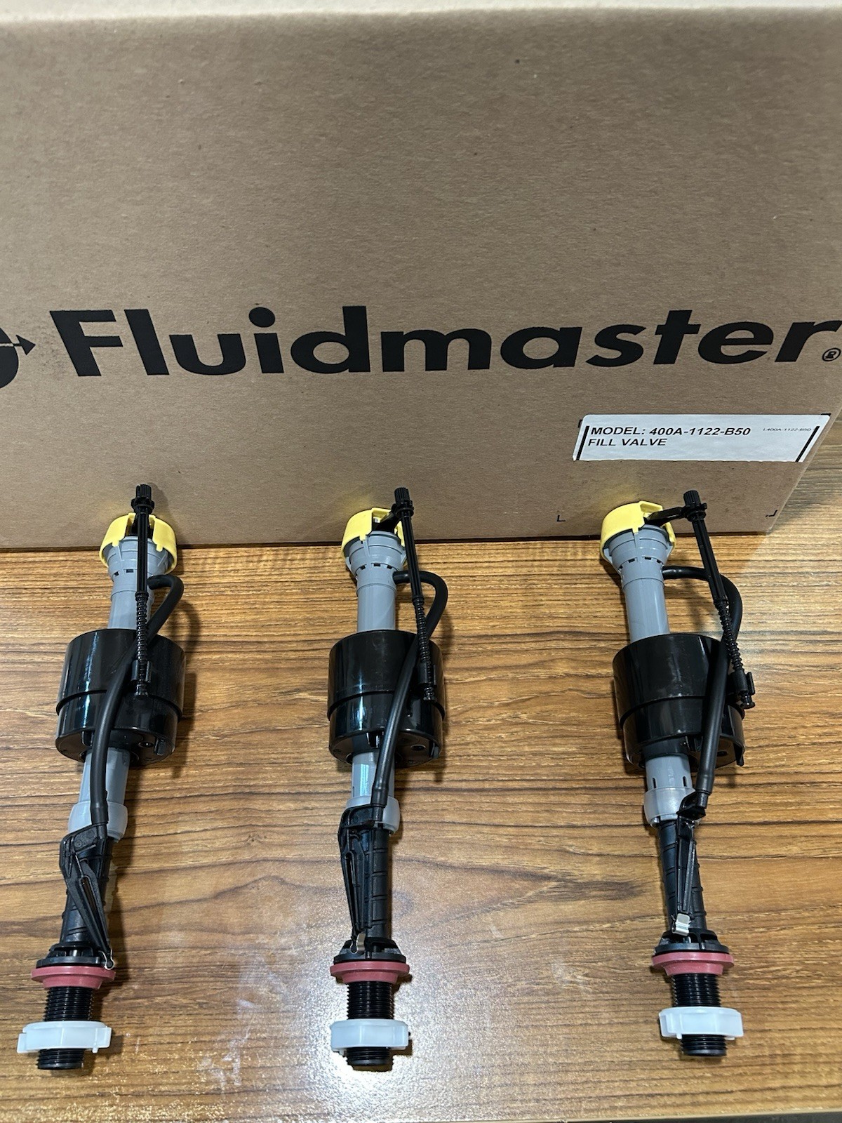 OEM Fluidmaster 400A Universal Toilet Fill Valve (3) Pack $$ Deal $$