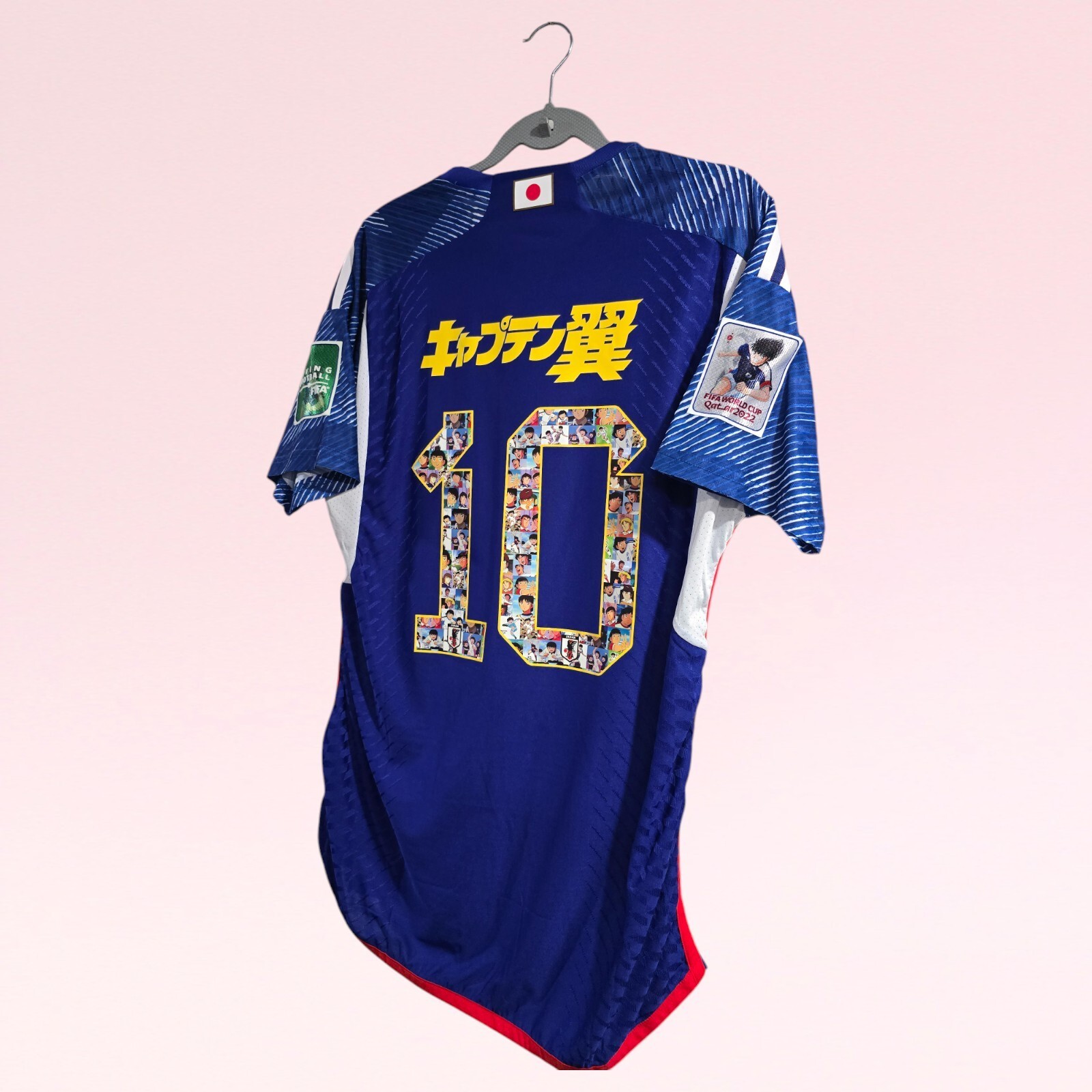 JAPAN HOME NATIONAL TEAM JERSEY - 2022 - CAPTAIN TSUBASA # 10 - MEDIUM