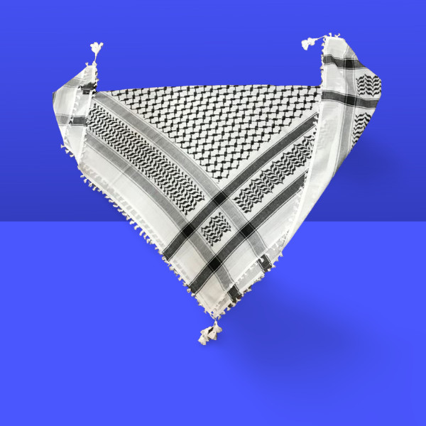 Keffiyeh Arab Scarf Palestine Original Arafat Shemagh Wholesale Woven LRG size