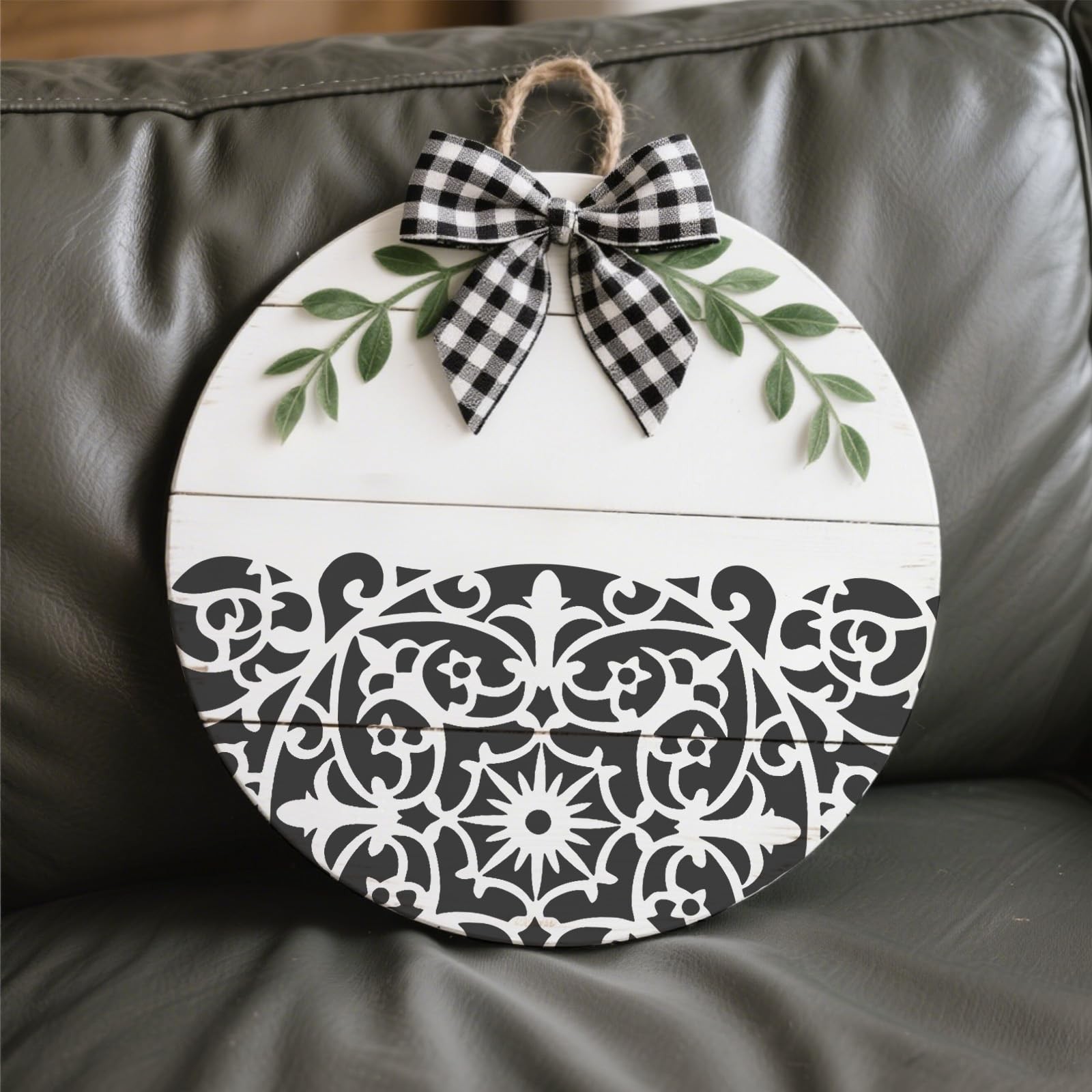 Flower Stencil, Reusable Floral Stencil Leaf Paint Templates Wall Art