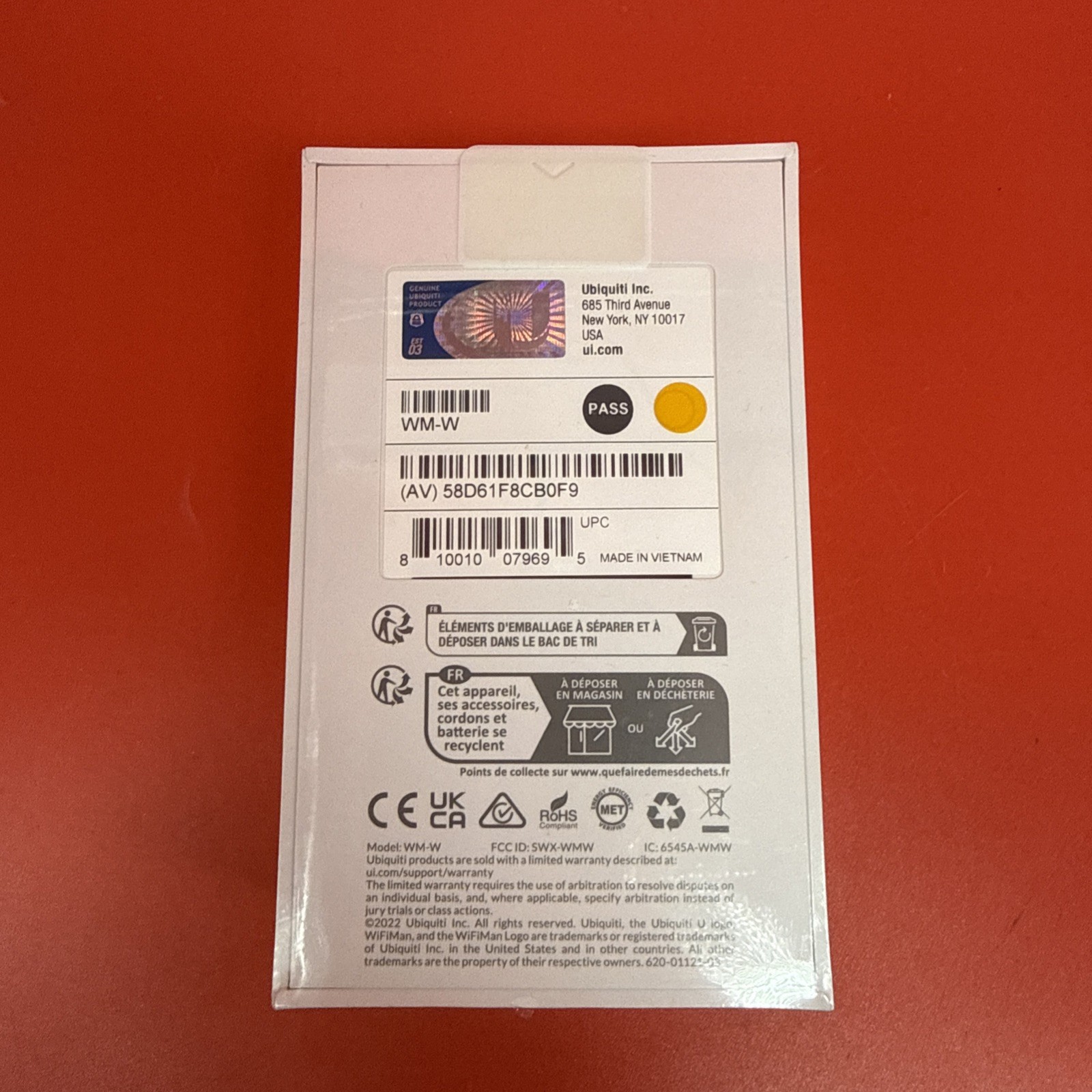 Ubiquiti UniFi WiFiMan Wizard WM-W Home Portable Spectrum Analyzer New SHIPS NOW