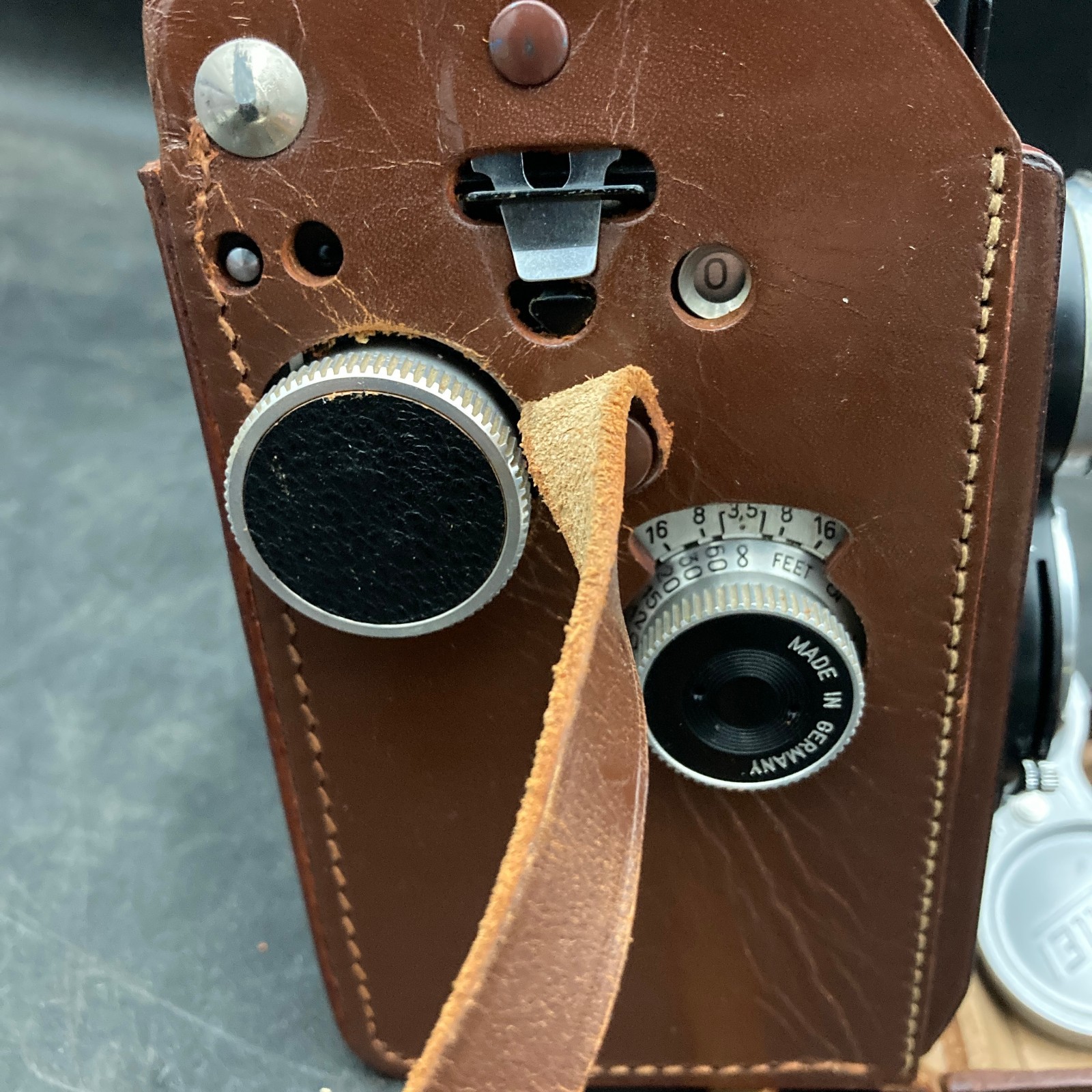 Vintage Rolleicord IV Reflex/Box Camera in Leather Case w/Original Box/Manual