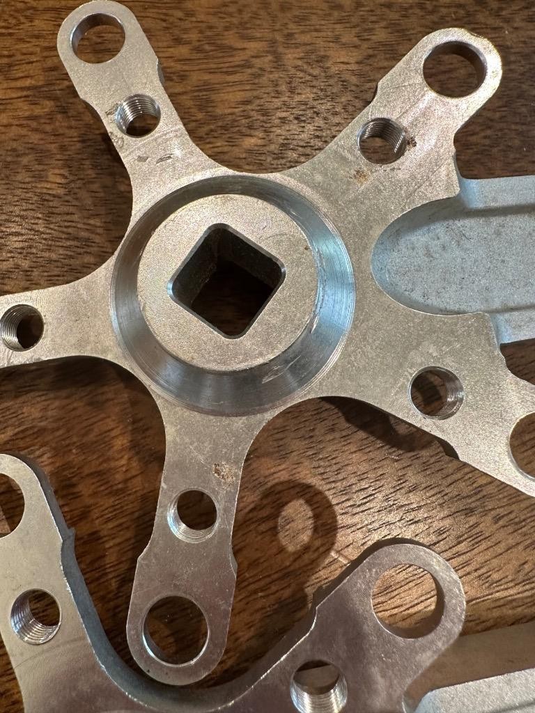 Race Face Forged 170mm 3X Left Drive Side Crank 94/58 BCD Silver XTR XT Disc