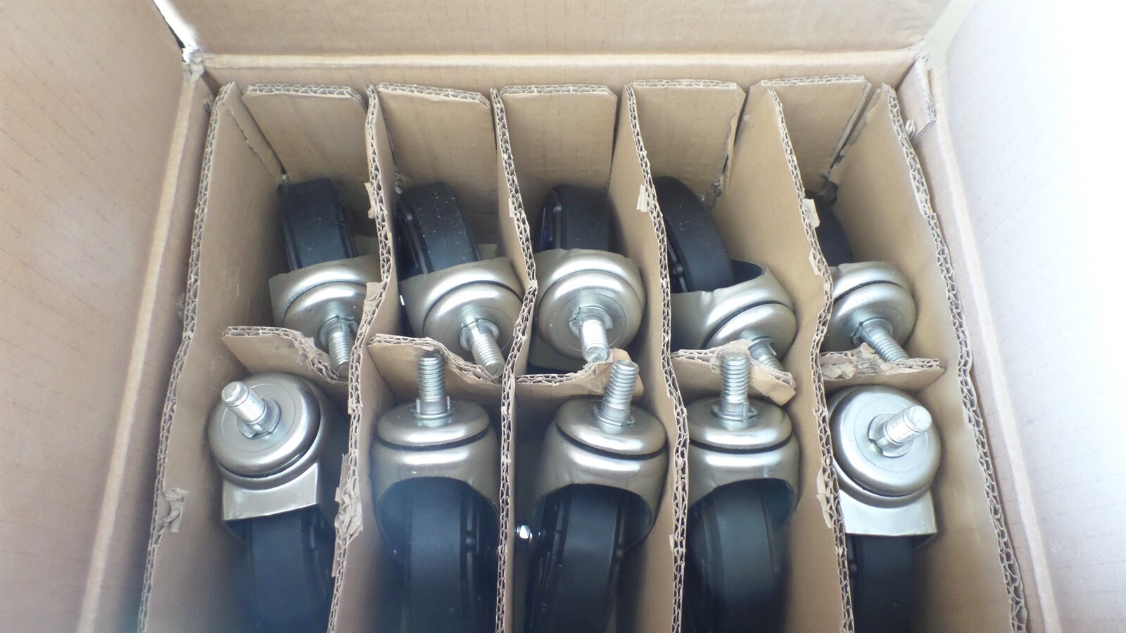 GATEKEEPER SYSTEMS W-9470A 5" REMOTE CONTROL LOCK SHOPPING CART CASTER 10-WHEELS