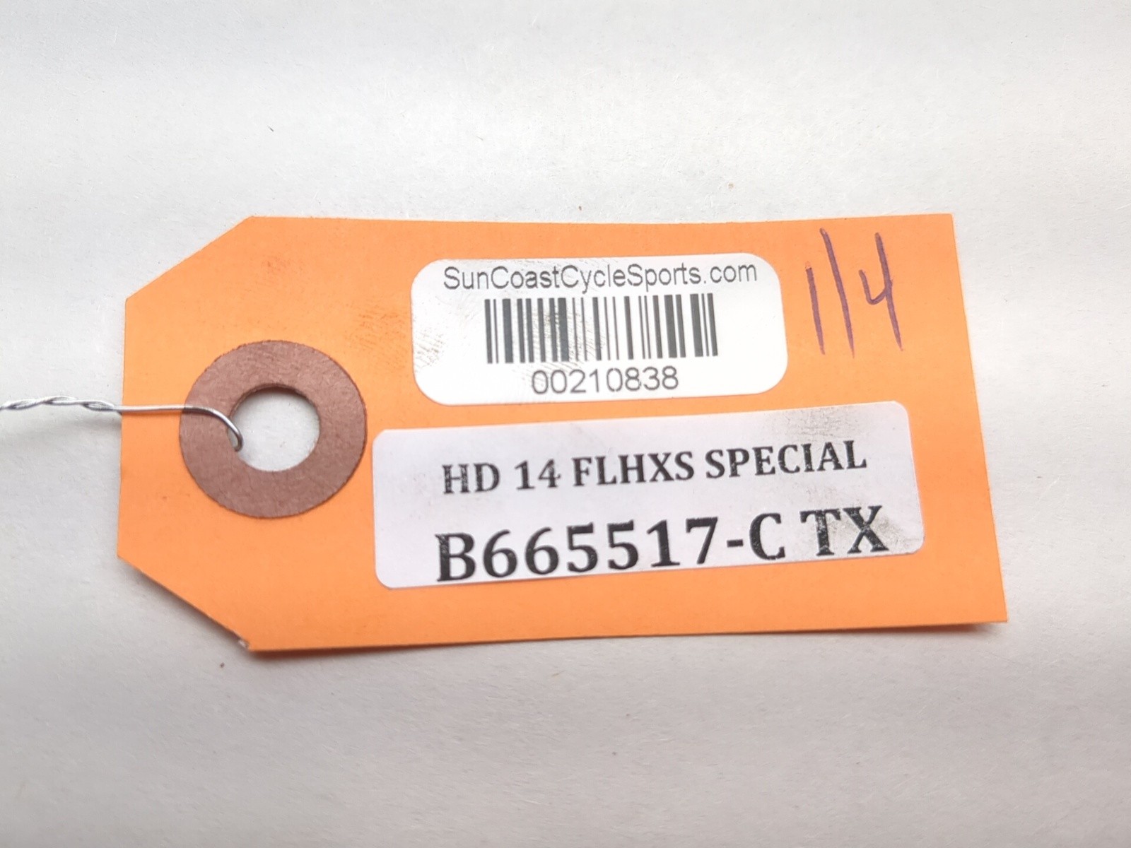 14-16 Harley Street Glide Special FLHXS Header Muffler Heat Shield Set 66855-10A