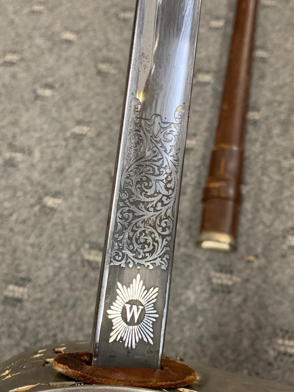 WILKINSON COLDSTREAM GUARDS SWORD & SCABBARD APPOINTMENT QUEEN ELIZABETH II