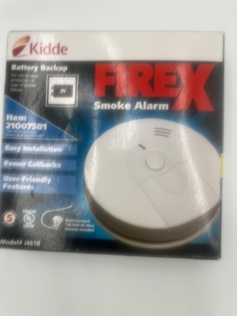 Kidde i4618 Firex Hardwired Smoke Alarm