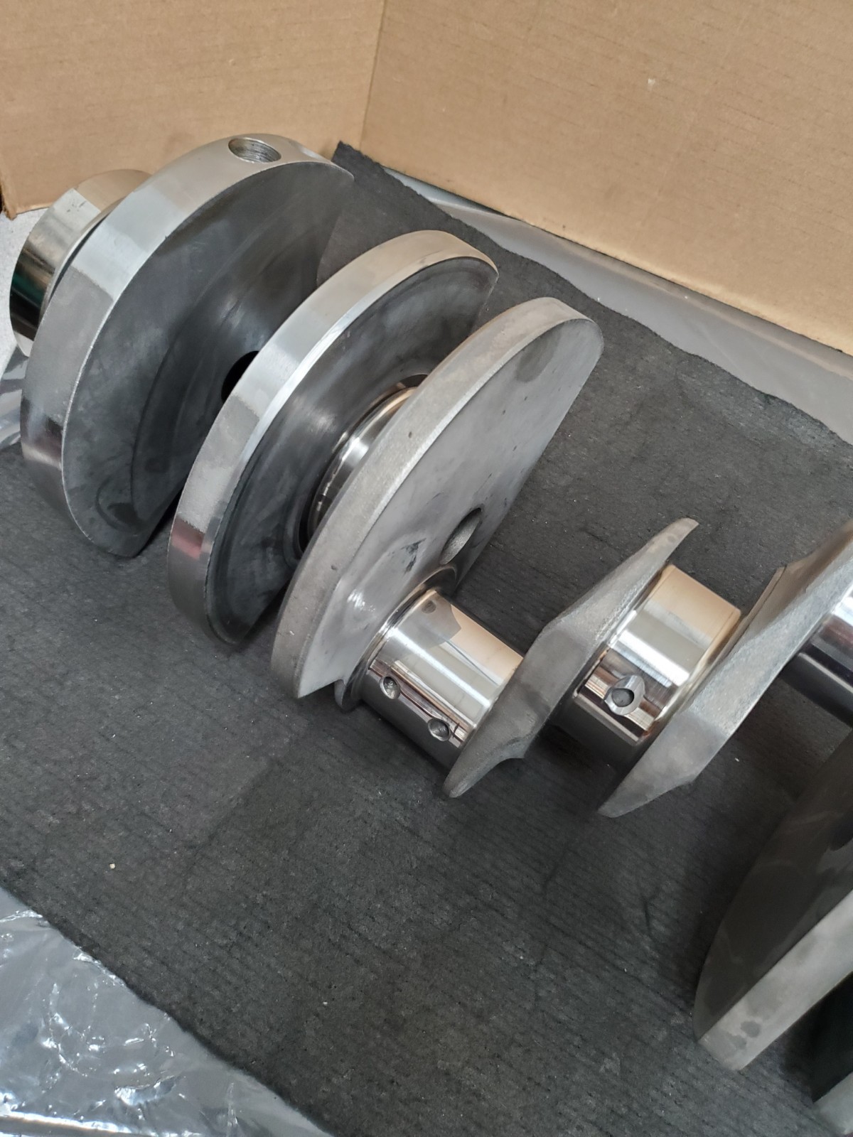 Scat 4-351C-4000-6200 Forged Std. Weight Crankshaft 351C CLEVELAND 2.100